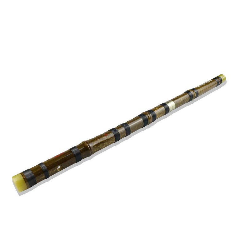 PHYSKOW G Key Dizi Black Bamboo Flute with Free Membrane & Glue & Protector Set Traditional Chinese Instrument (Key of G/Black Bamboo) - Image 3